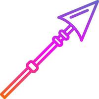 Spear Vector Icon Design