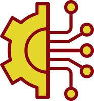 Deep Learning Vector Icon Design