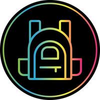 Backpack Vector Icon Design