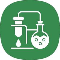 diseño de icono de vector de equipo de laboratorio