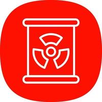 Toxic Waste Vector Icon Design