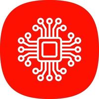 Artificial Intelligence Vector Icon Design