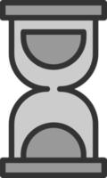 Sand CLock Vector Icon Design