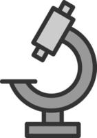 Microscope Vector Icon Design