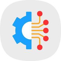 Deep Learning Vector Icon Design