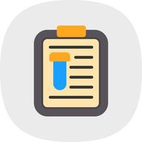 Experiment Result Vector Icon Design