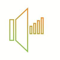 Beautiful Speaker vector line icon