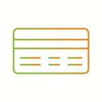 Beautiful Payment method vector line icon
