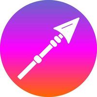 Spear Vector Icon Design