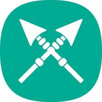 Lance Vector Icon Design