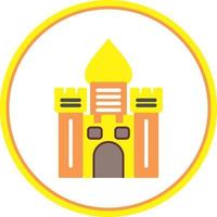 Castle Vector Icon Design