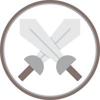 Swords Vector Icon Design