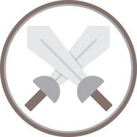 Swords Vector Icon Design