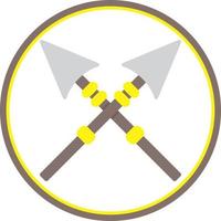 Lance Vector Icon Design