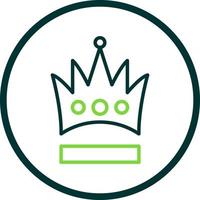 Crown Vector Icon Design