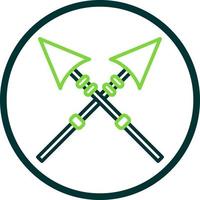 Lance Vector Icon Design