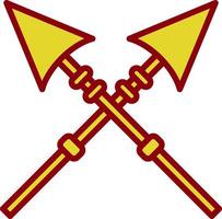Lance Vector Icon Design