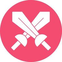 Swords Vector Icon Design