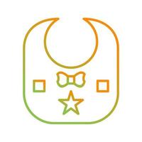 Baby Bib Vector Icon