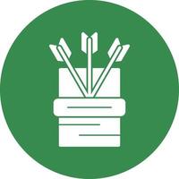 Quiver Vector Icon Design