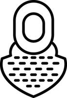 Chainmail Vector Icon Design