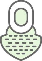 Chainmail Vector Icon Design