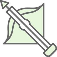 Crossbow Vector Icon Design