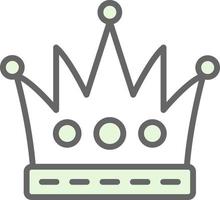 King Crown Vector Icon Design