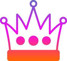 King Crown Vector Icon Design