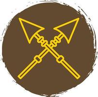 Lance Vector Icon Design