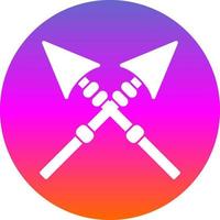 Lance Vector Icon Design
