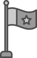 Flag Vector Icon Design