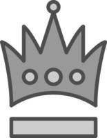 Crown Vector Icon Design