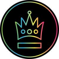 Crown Vector Icon Design