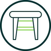 Stool Vector Icon Design