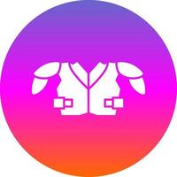 Shoulder Pads Vector Icon Design