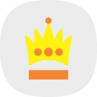 Crown Vector Icon Design