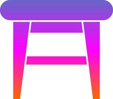 Stool Vector Icon Design