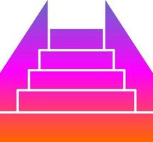 Stair Vector Icon Design