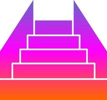 Stair Vector Icon Design