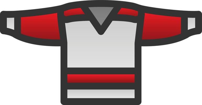 Hockey Jersey Icon, Simple Style Stock Vector - Illustration of national,  canada: 86231563