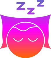 Sleep Vector Icon Design