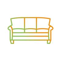 Large Sofa Vector Icon