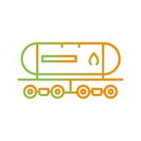 Tank Wagon Vector Icon