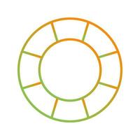 Life Saving Tube Vector Icon