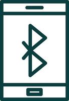 Bluetooth Vector Icon Design