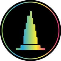 diseño de icono de vector de burj khalifa