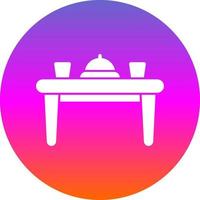 Table Vector Icon Design