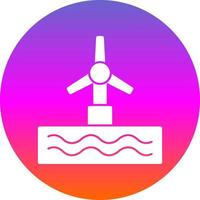 Turbine Vector Icon Design