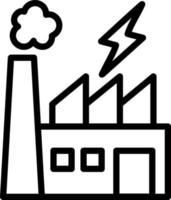 Power Plant Vector Icon Design